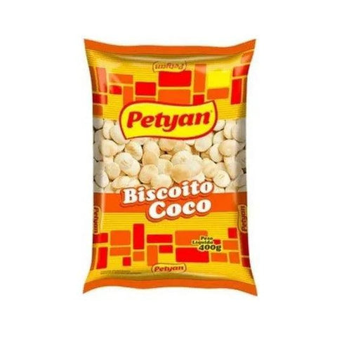 Petyan Biscoito Coco Pacote 400g