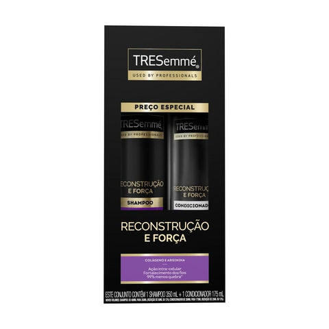 TRESemmé Kit Shampoo 350ml + Condicionador 175ml Reconstrução E Força