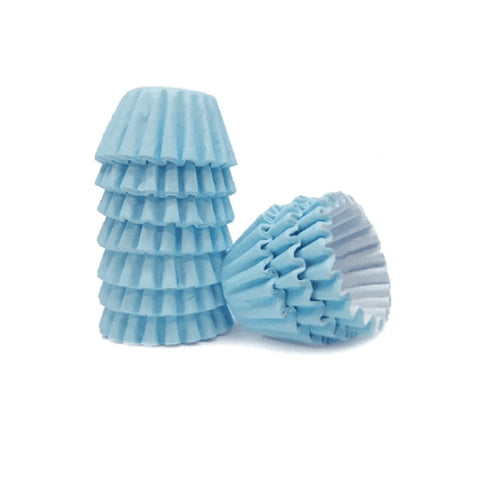 Forminha N-5 para docinhos - Small Candy Cups Azul Claro - Light blue