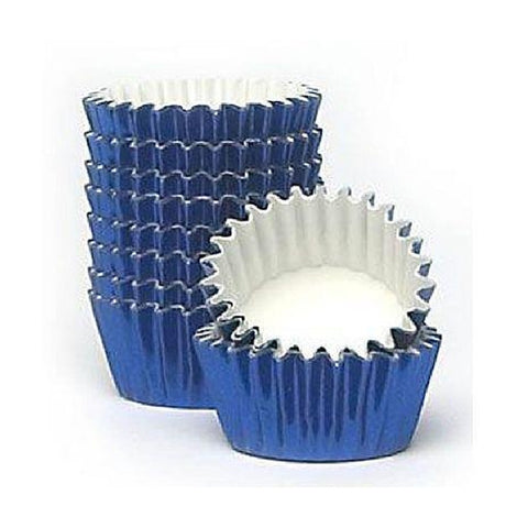 Forminha N-5 para docinhos - Small Candy Cups Azul Escuro - Dark Blue