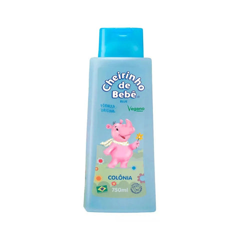 Cheirinho de Bebê Colônia Rosa - 750ml Azul