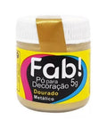 FAB Pó Para Decoração ! - Cores Dourado Egipcio