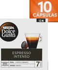 Nescafé Dolce Gusto Espresso Intenso 10 unidades - MEUBRASILONLINE