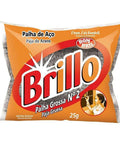Palha Grossa #2 Brillo Bombril 25g - MEUBRASILONLINE