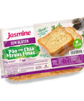 Pão Sem Glúten com Chia e Ervas Finas Jasmine 350g - MEUBRASILONLINE
