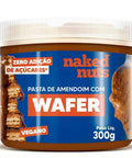 Pasta De Amendoim Com Wafer De Chocolate Naked Nuts 300G - MEUBRASILONLINE