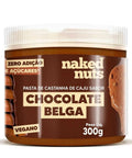 Pasta De Castanha De Caju Com Chocolate Belga Naked Nuts 300G - MEUBRASILONLINE