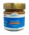 Pasta de Gergelim Integral Tahine Sésamo Real 220g - MEUBRASILONLINE