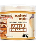 Pasta De Mix De Nuts Sabor Avelã Branco Naked Nuts 300G - MEUBRASILONLINE