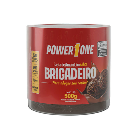 Pasta Amendoim Brigadeiro Power1One 500g