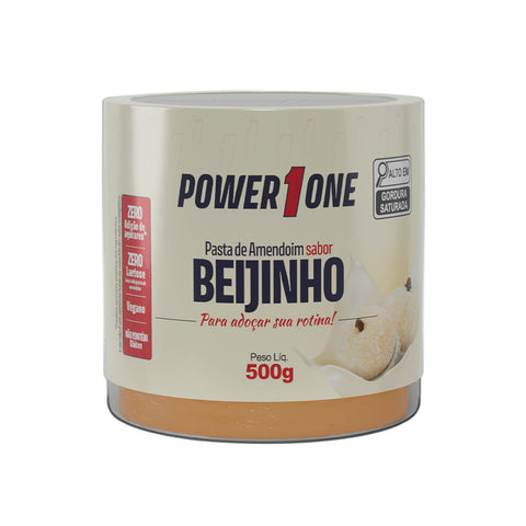 Pasta Amendoim Beijinho Power1One 500g