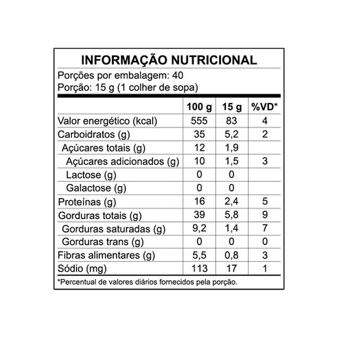 Pasta de Amendoim Bombom de Caramelo Power1One 600g