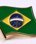 Pin de Lapela do Brasil - MEUBRASILONLINE