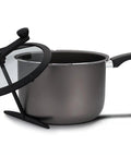 Pipoqueira Brinox Pic Poc prata 5,5L - antiaderente pro-flon, aluminio 1,6 mm, misturador de nylon, três saídas de vapor - Linha Especiarias - Prata - MEUBRASILONLINE