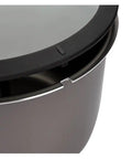 Pipoqueira Brinox Pic Poc prata 5,5L - antiaderente pro-flon, aluminio 1,6 mm, misturador de nylon, três saídas de vapor - Linha Especiarias - Prata - MEUBRASILONLINE