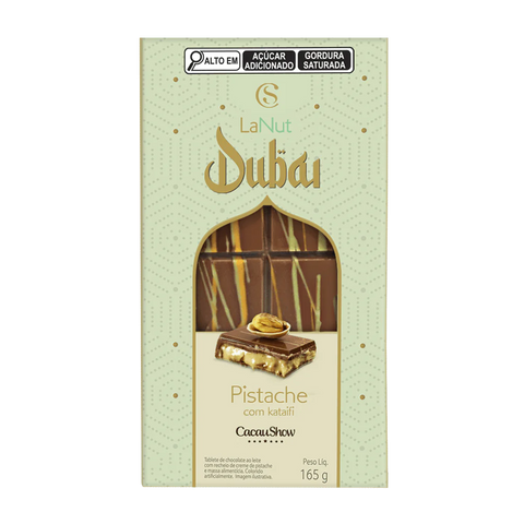 Tablete LaNut Pistache Dubai 165g