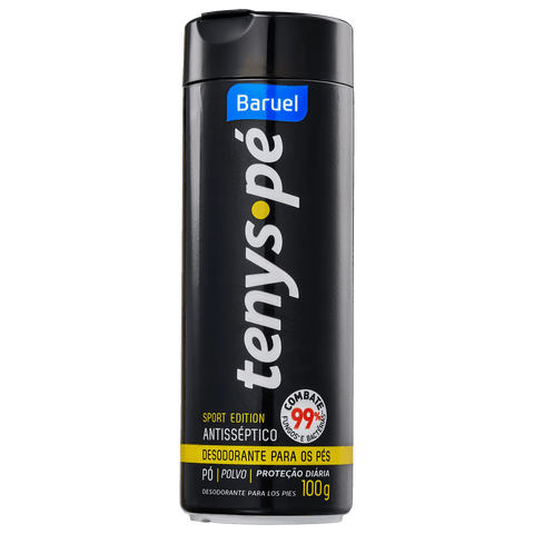 Baruel Talco Antisséptico Tenys 100g - Unidade