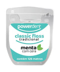 POWERDENT FIO DENTAL TRADICIONAL 125M - MEUBRASILONLINE