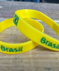Pulseira Brasil Silicone - MEUBRASILONLINE