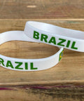 Pulseira Brasil Silicone - MEUBRASILONLINE