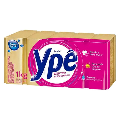 Sabao Glicerinado Neutro Ype 1kg - MEUBRASILONLINE