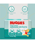Sabonete em Barra Huggies Baby Extra Suave 75g Pack c/2