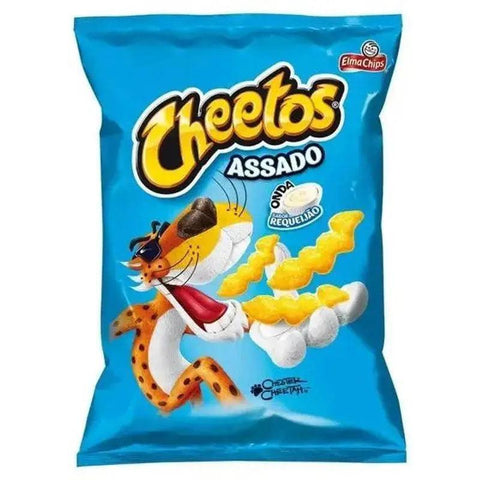 Salgadinho Cheetos Assado Onda Requeijão Elma Chips 105 Gr. - MEUBRASILONLINE