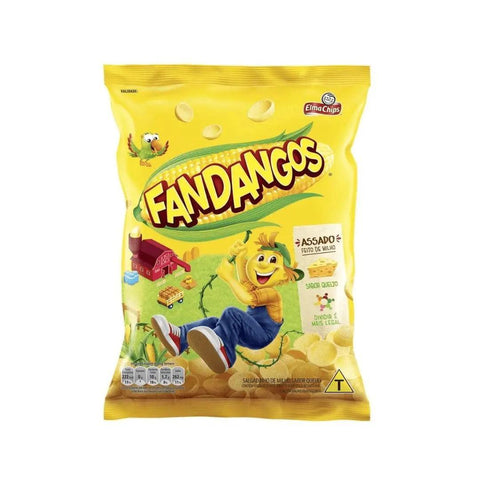 Salgadinho Fandangos Queijo Elma Chips 105 Gr. - MEUBRASILONLINE
