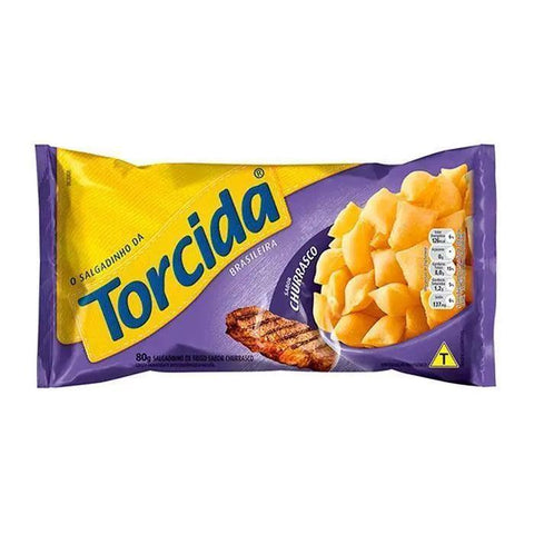 Salgadinho Torcida Churrasco 70g - MEUBRASILONLINE