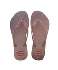 Sandalia Havaianas Slim Gloss Rosa Crocus - MEUBRASILONLINE