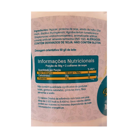 Base para Sorvete Caseiro Selecta Chocolate Branco 100g