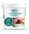 Base para Sorvete Caseiro Selecta Coco Queimado 100g