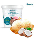 Base para Sorvete Caseiro Selecta Coco Queimado 100g