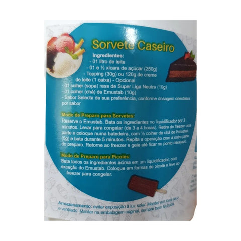 Base para Sorvete Caseiro Selecta Pistache 100g