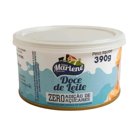 Doce de Leite Zero Açúcar Puro Marlene Lata 390g