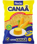 Flocão De Milho Natural Sem Glúten canaã Não Transgênico 500g - MEUBRASILONLINE