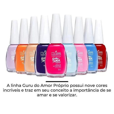 Esmaltes Colorama - Coleção Guru do Amor Próprio