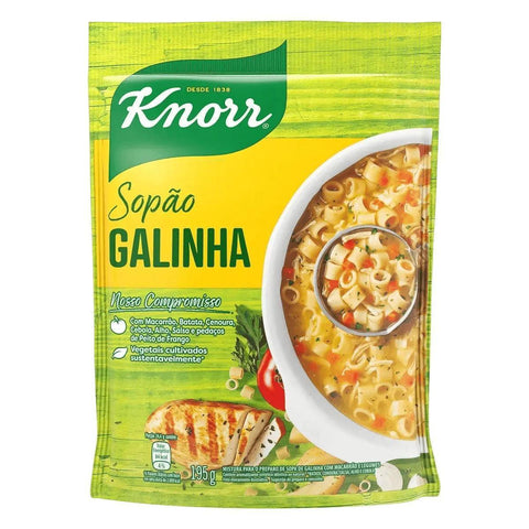 Sopão Galinha Knorr Sachê 194g - MEUBRASILONLINE