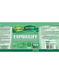 Spirulina Espirulife Unilife 120 Cápsulas - MEUBRASILONLINE