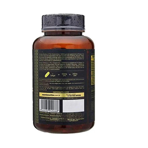 Super Ômega-3 TG Essential Nutrition 180 caps - MEUBRASILONLINE