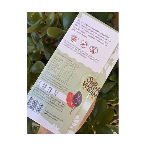 Chocolate Vegano ao Leite de Coco Super Vegan 95g