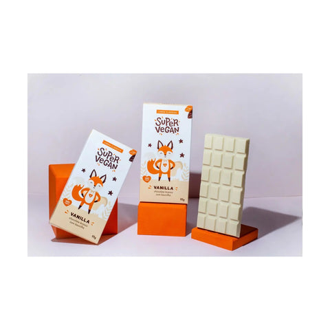 Chocolate Branco Vegano Super Vegan com Baunilha 95g