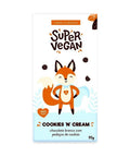 Chocolate Branco Vegano Super Vegan com Cookies 95g