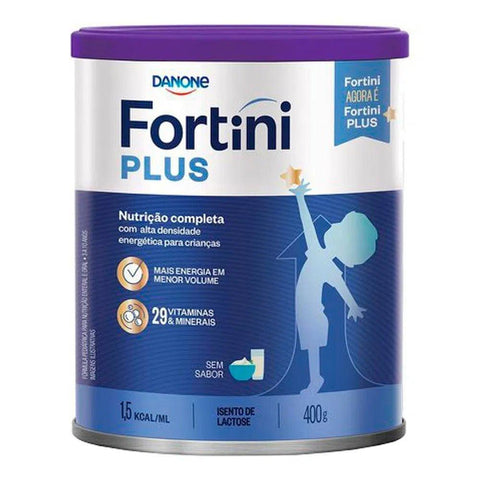 Suplemento Infantil Fortini em Pó Sem Sabor 400g - MEUBRASILONLINE