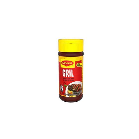 Tempero Pó Para Todos Os Tipos De Carne Maggi Gril Vidro 120G - MEUBRASILONLINE