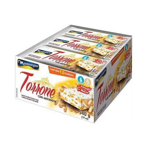 Montevérgine Torrone com Amendoim 12x45G