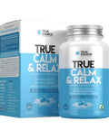 True Calm and Relax Suplemento com Melatonina True Source 90 Caps - MEUBRASILONLINE
