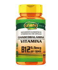 Vitamina B12 Cianocobalamina Unilife 60 Cáps - MEUBRASILONLINE