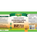 Vitamina B12 Cianocobalamina Unilife 60 Cáps - MEUBRASILONLINE