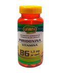 Vitamina B6 Piridoxina - Unilife - 60 Cápsulas - MEUBRASILONLINE